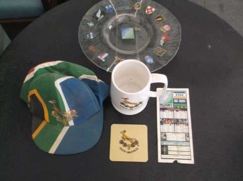 1995 SA RUGBY WORLD CUP MEMORABILIA